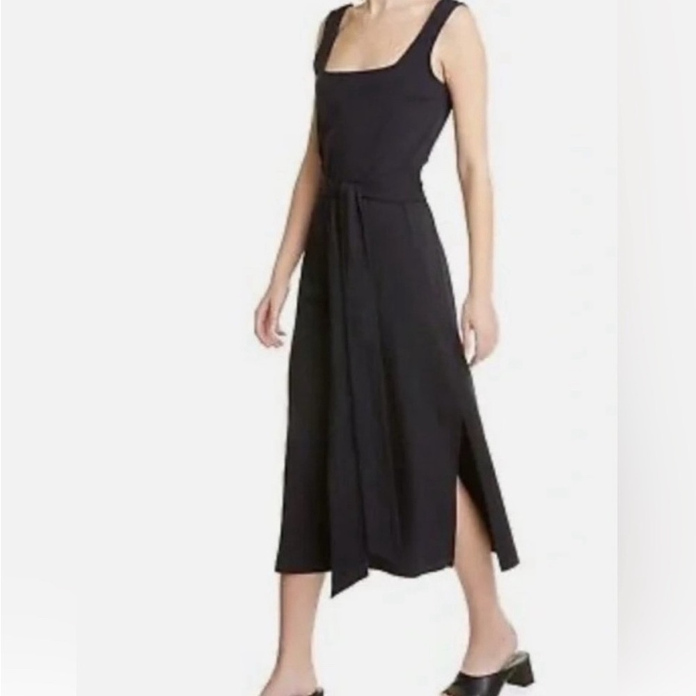 Vince Cotton Midi Dress